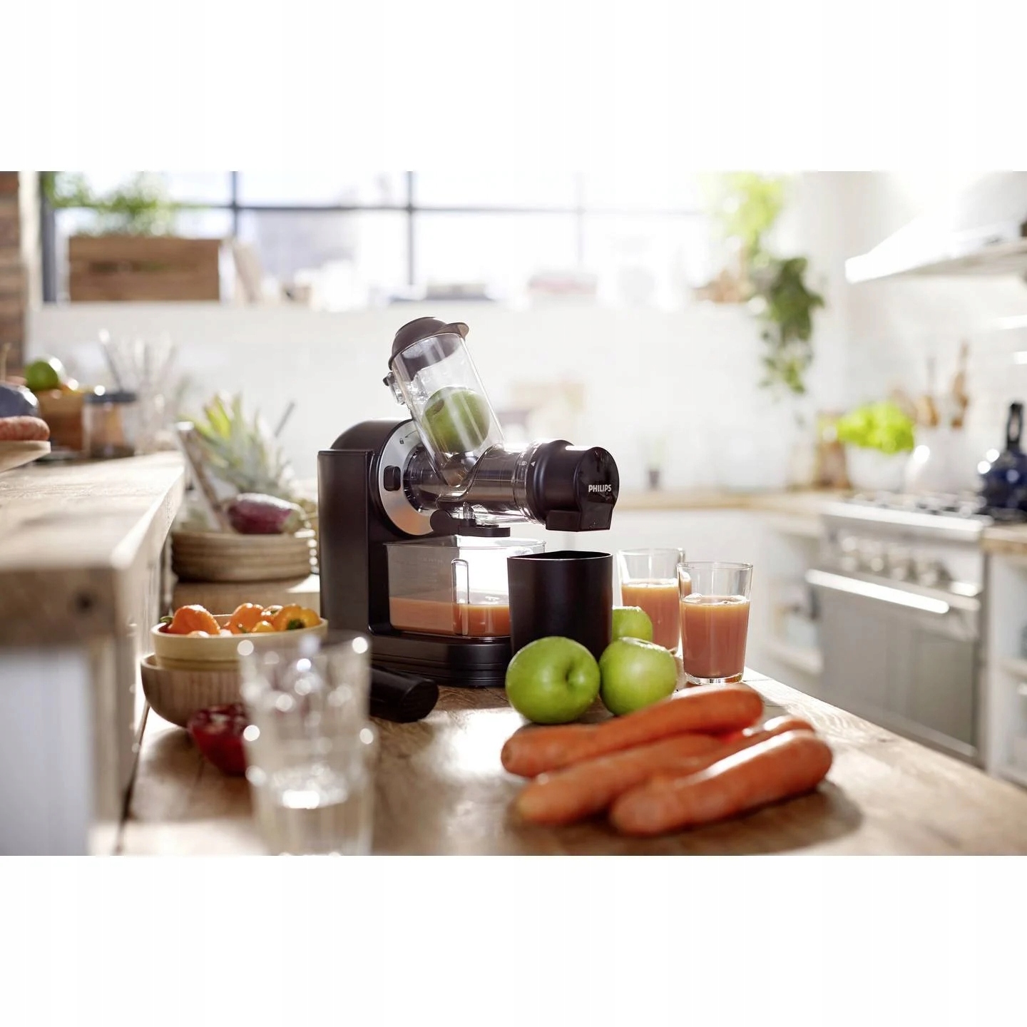 Sokowirówka Philips 150W wolnoobrotowa Liczba poziomów prędkości 1