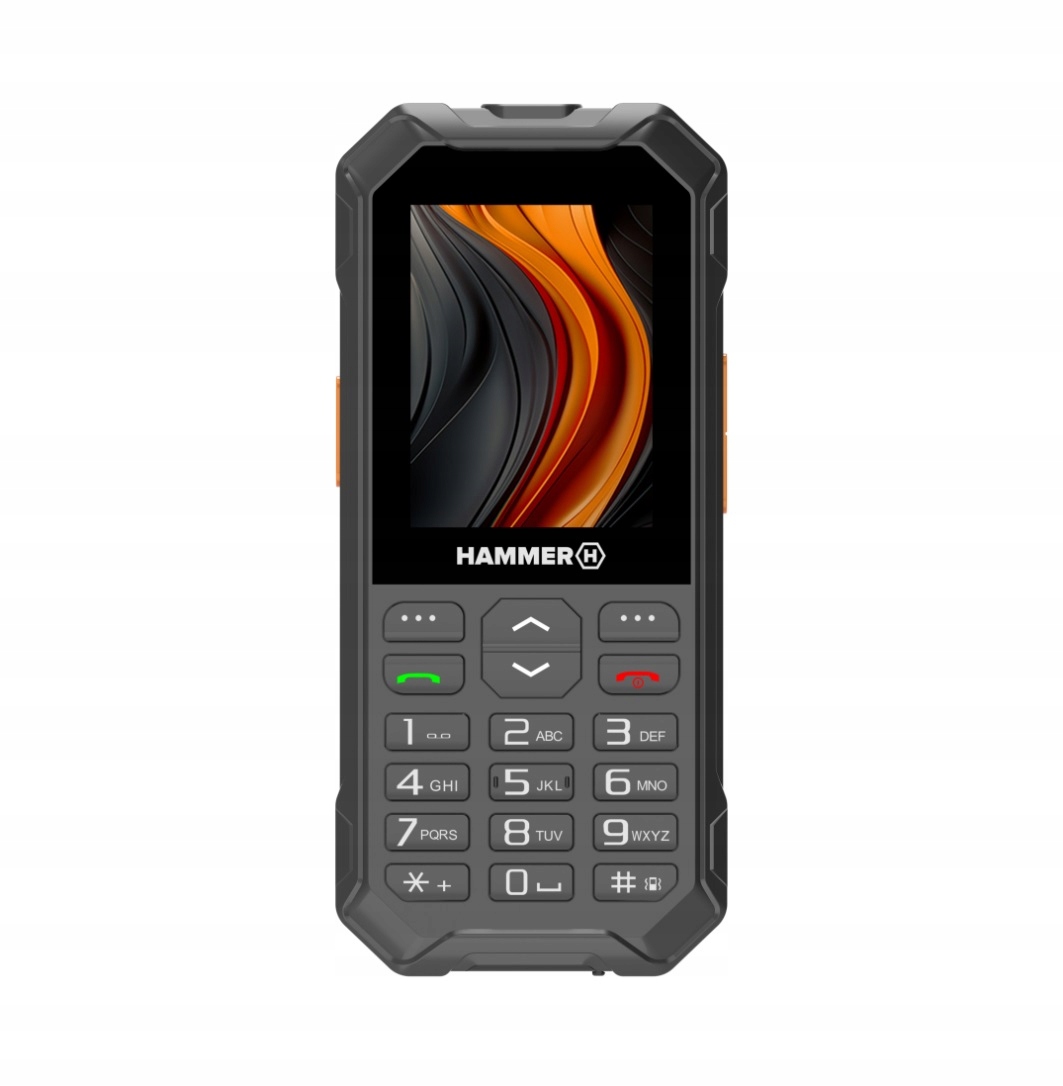 Hammer 6 Lte (Black) Dual Sim 2.4" Ips 240x320/128MB/48MB Ram/sd Card/4G Lt