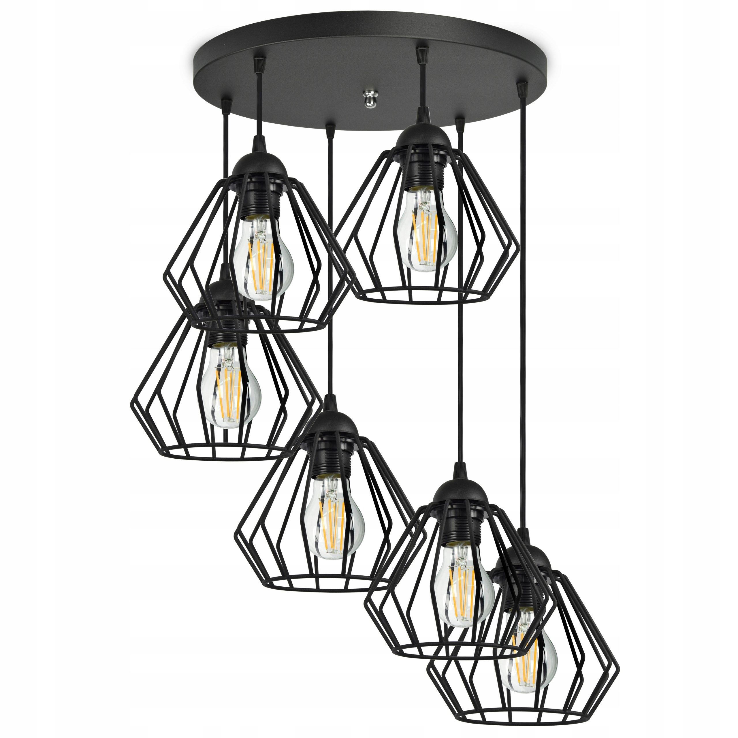 

Lampa Wisząca Sufitowa Żyrandol Brylant Led