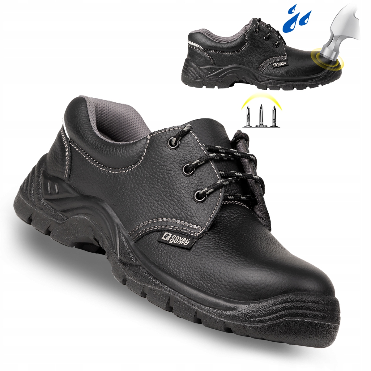 Buty Robocze Męskie Półbuty Ochronne Bhp S3 Agate Wodoodporne Lekkie