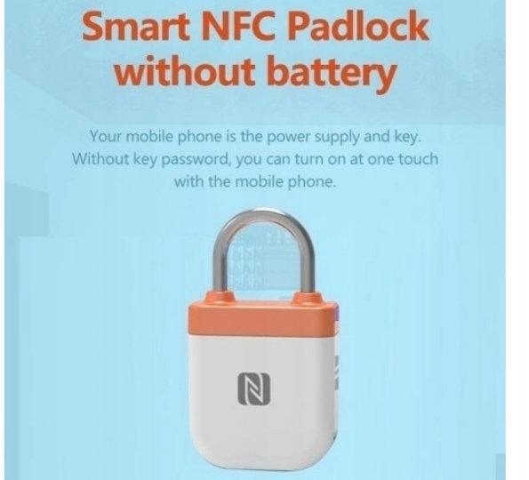 NFC Inteligentna kłódka Blokada Bluetooth IP55 Kod producenta 56656658