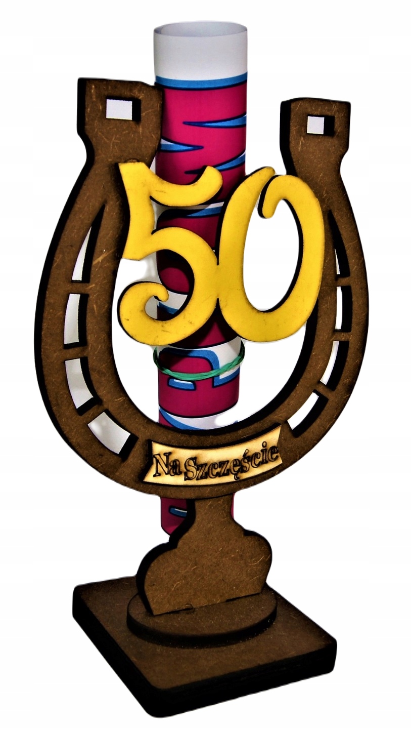 

Śmieszny 50 Urodziny Pani Podkowa Dyplom