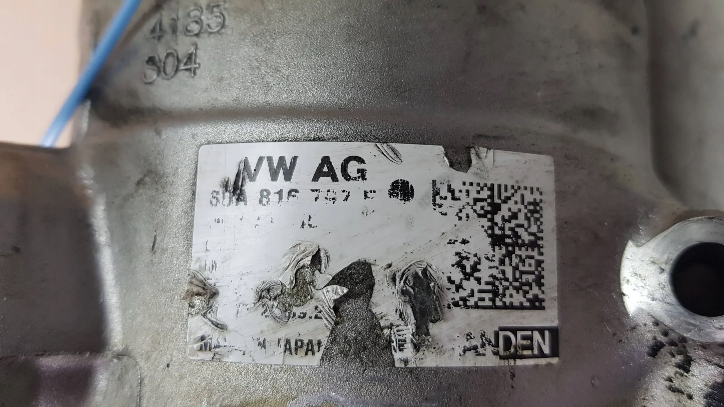 компрессор кондиционера 80A816797 Audi Q5 80A