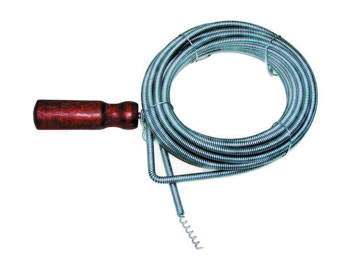SPIRALA KANALIZACYJNA OCYNKOWANA 5 MM, 3M