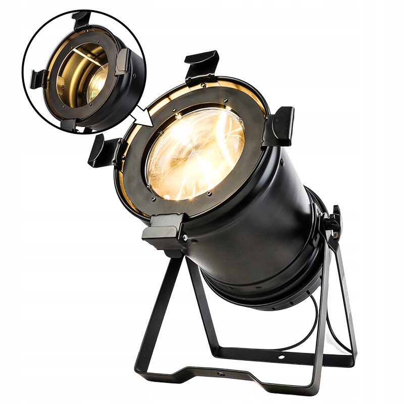 Jevištní Reflektor Divadelní Osvětlení Teplá Bílá 200W Cob Led Ww