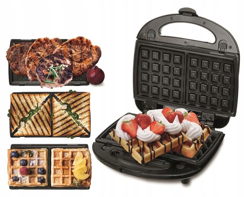 

Opiekacz Sandwich Gofrownica Grill Camry CR3024