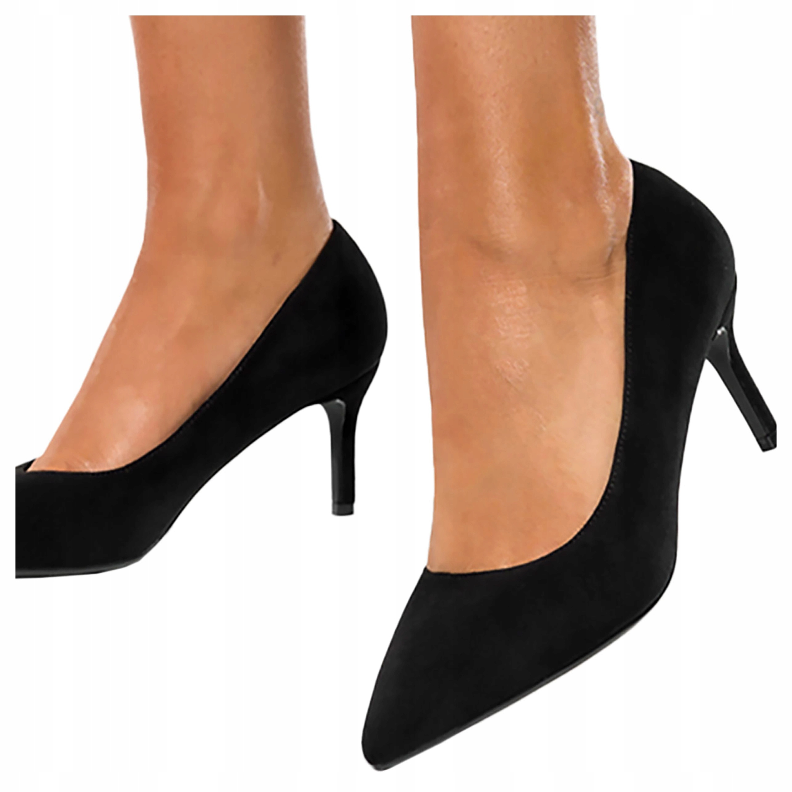 Špilky Černé Lodičky Dámské Pohodlné Kožená Vložka Klasické vel 41