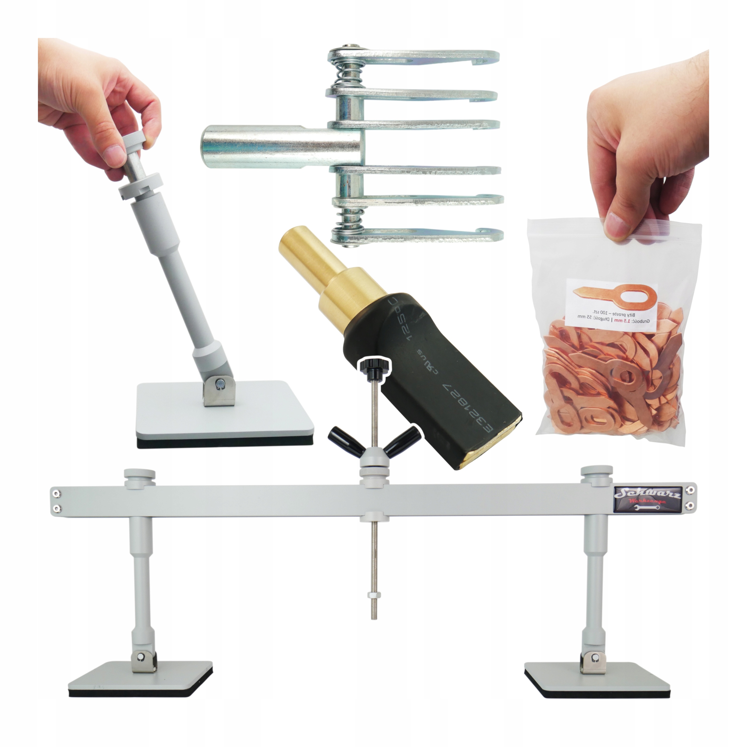 Páka Rameno 850 mm Špon Bity Jednoduchá Elektroda pro přihřívání bitů