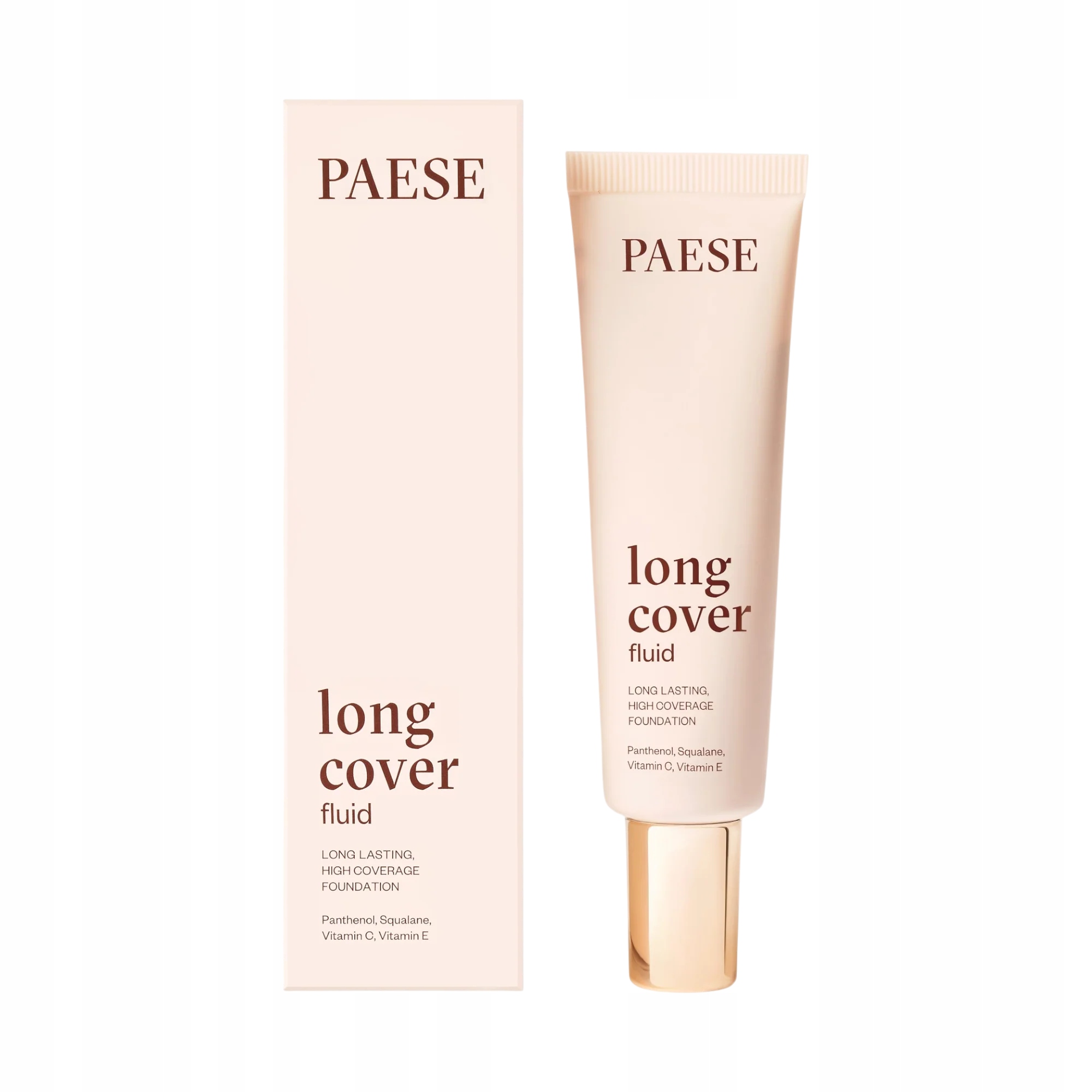 Paese Long Cover Fluid Podkladová Báze v tubě 30 ml 0 Nude