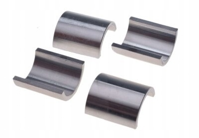 Adapter Kierownicy Wzmoto Redukcja 22.2 mm na 28.5 mm Srebrny Aluminium