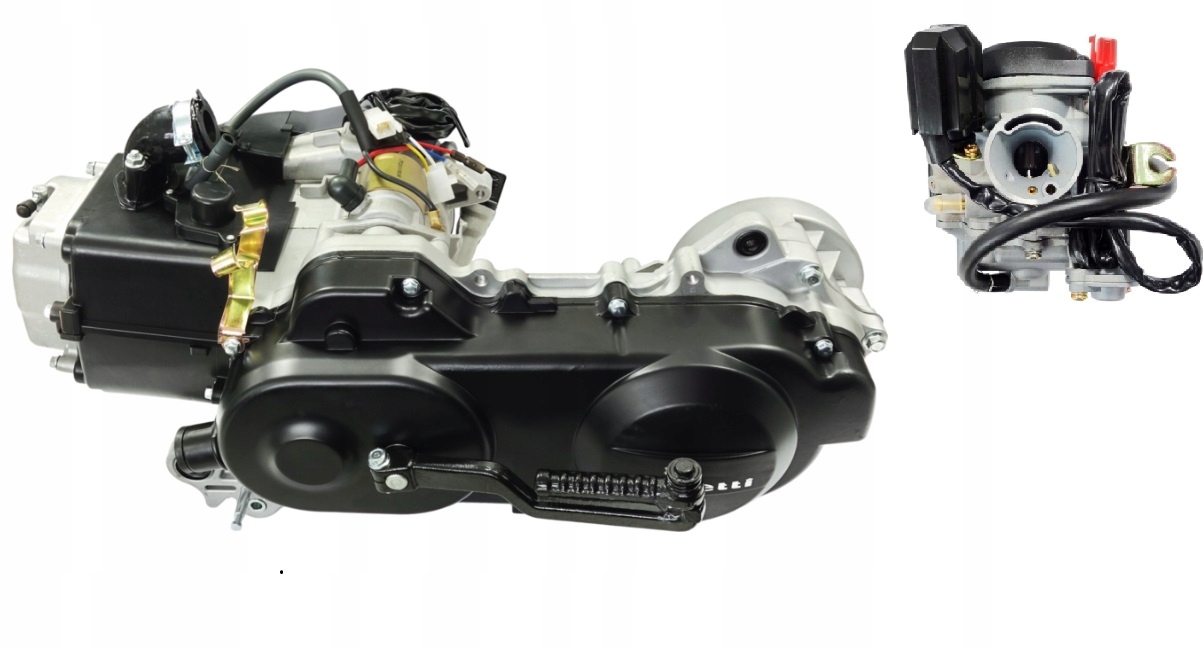 Horizontální motor 139QMB 10'', 50cc 4T, 400 mm, bez oleje