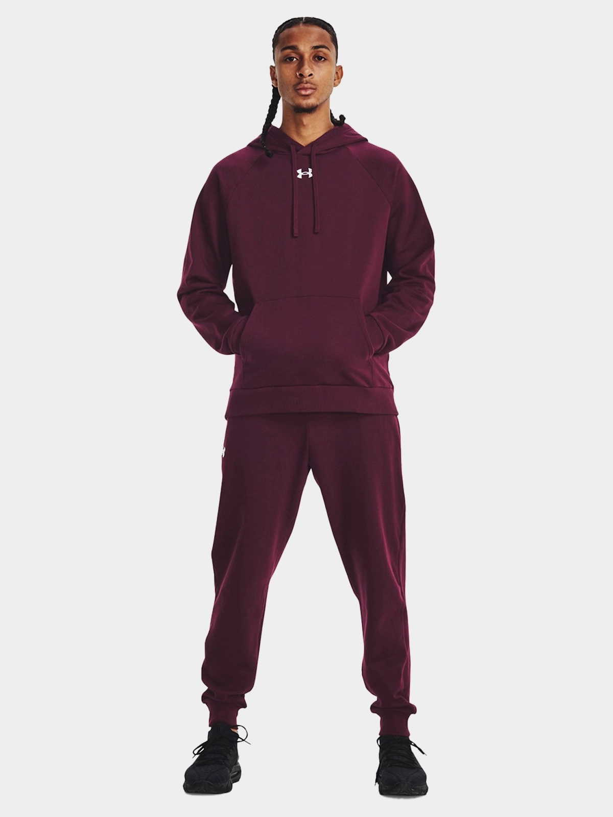 SPODNIE DRESOWE MĘSKIE UNDER ARMOUR DRESY JOGGERY BAWEŁNA SPORTOWE 1379774 Płeć mężczyzna