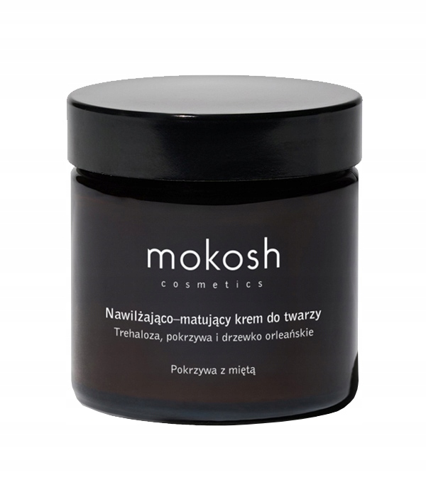 Matující krém na obličej Mokosh Cosmetics 60 ml Kopřiva s mátou