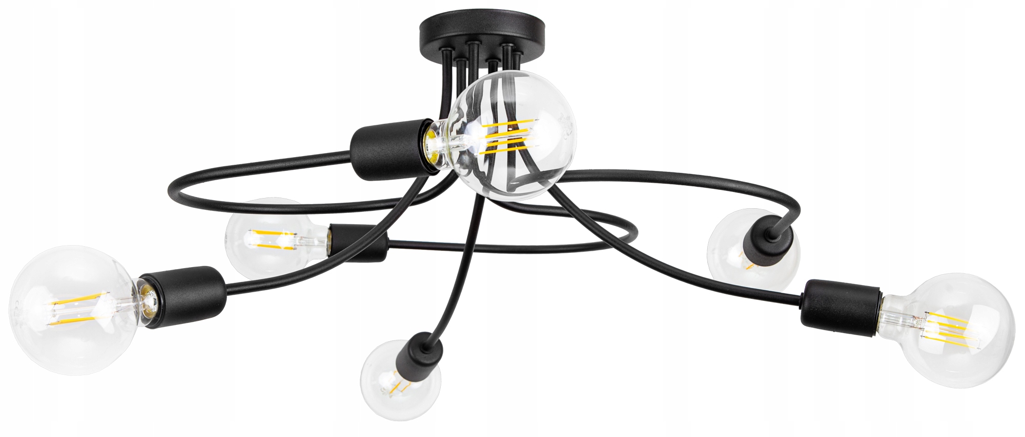 

Sufitowa Lampa Wisząca Nowoczesna Loft Edison Led