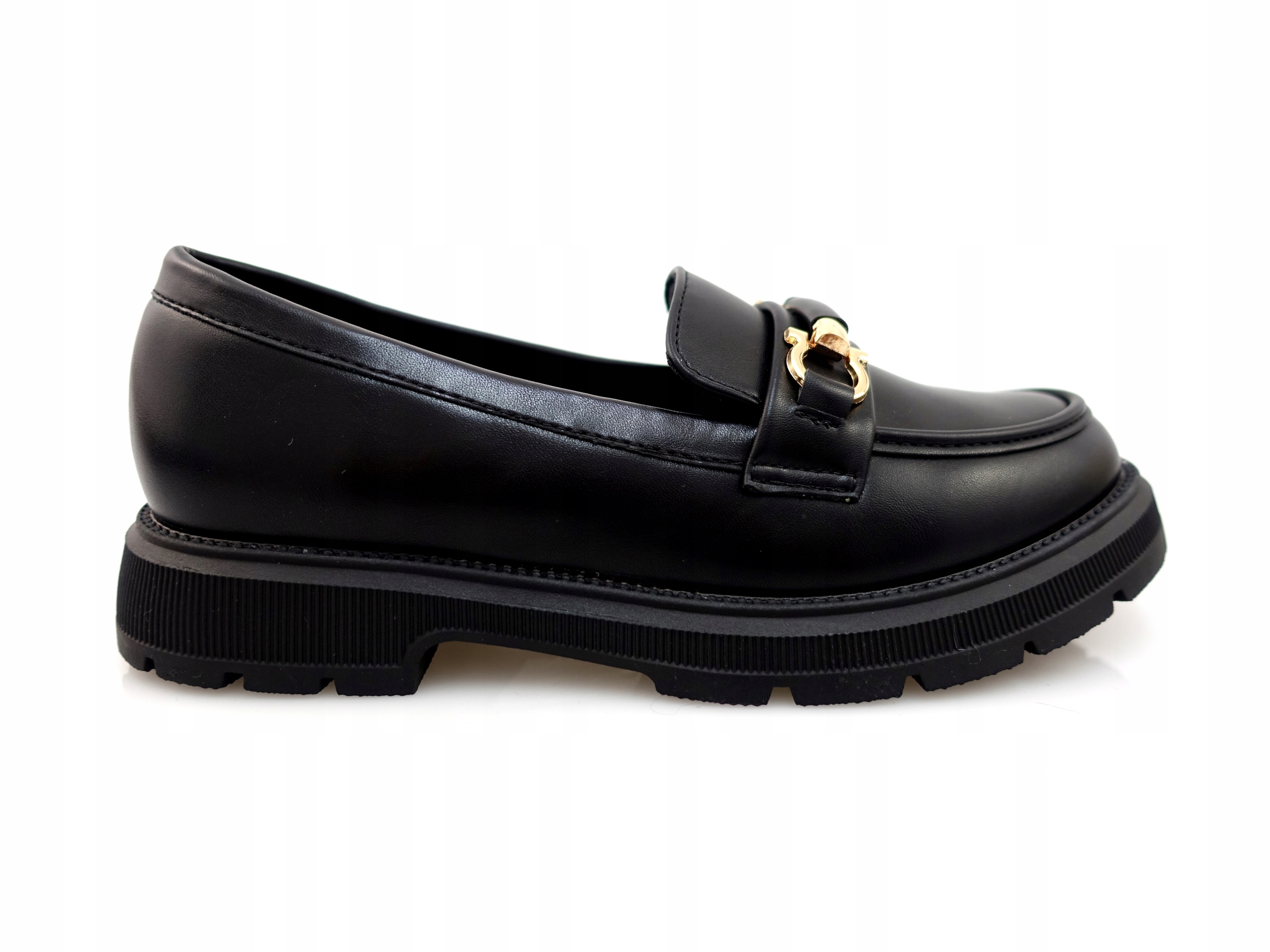 DZIECIĘCE LOAFERSY MOKASYNY PÓŁBUTY Z KLAMRĄ 32