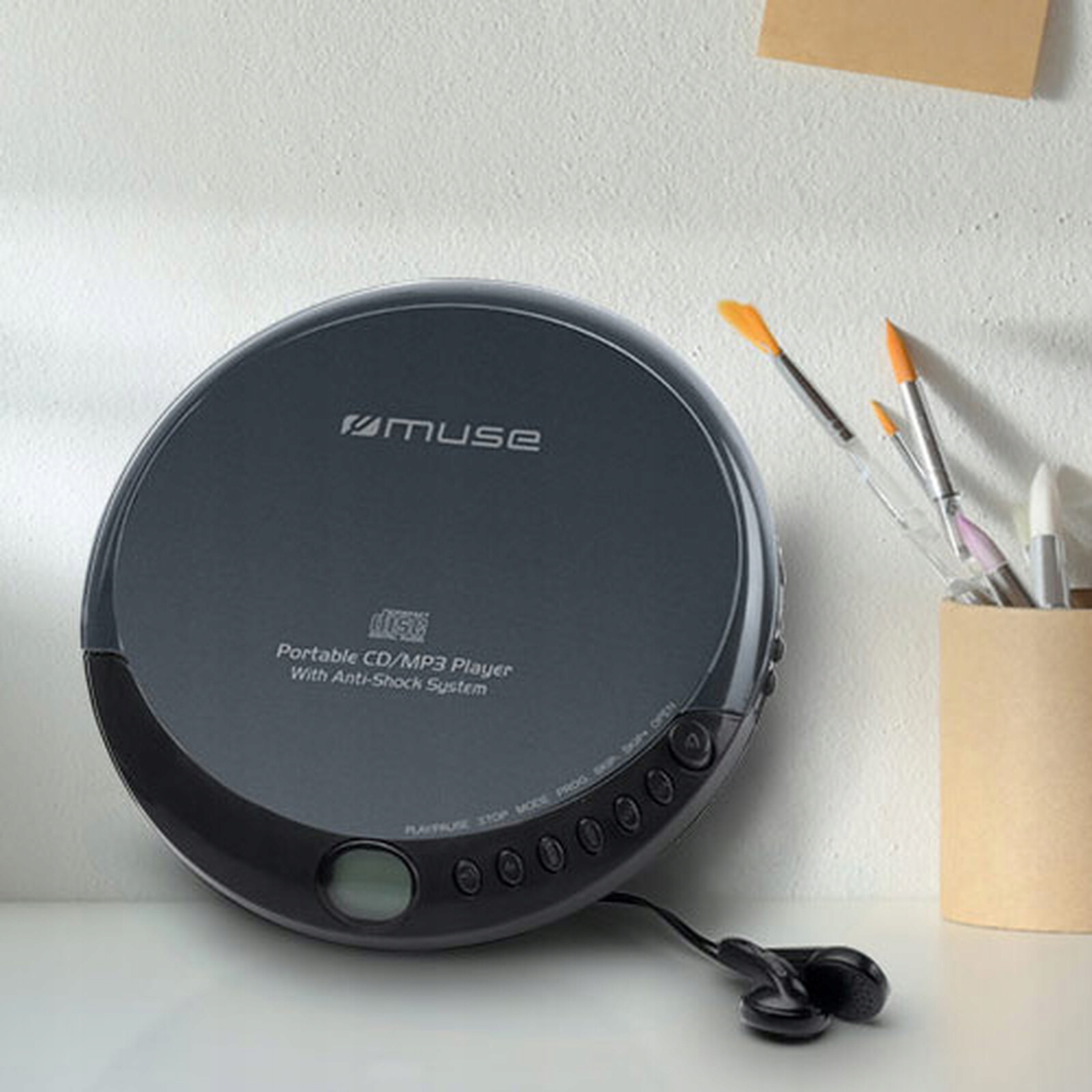 Muse M-900 Discman, przenośny odtwarzacz płyt, cd player Waga produktu z opakowaniem jednostkowym 0.259 kg