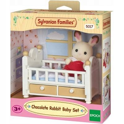 

Sylvanian zestaw dziecko królik i łóżeczko