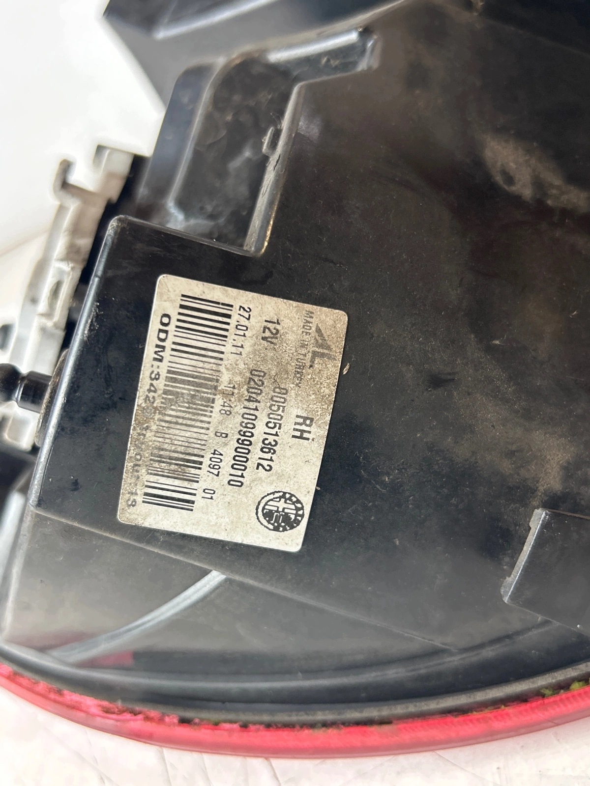 lámpa hátsó hátso jobb Alfa Romeo Giulietta