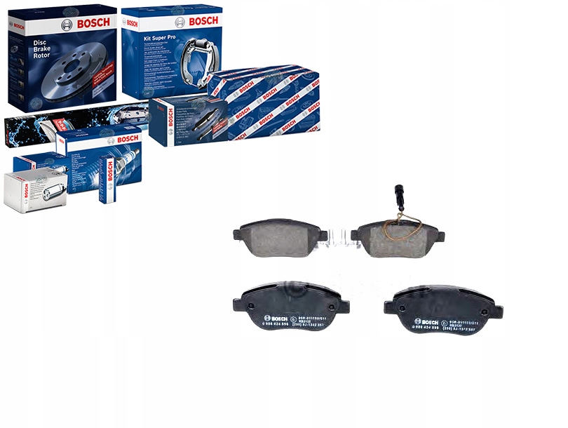 Brzdové Destičky Fiat Přední Stilo 1,9D Doblo 10- S