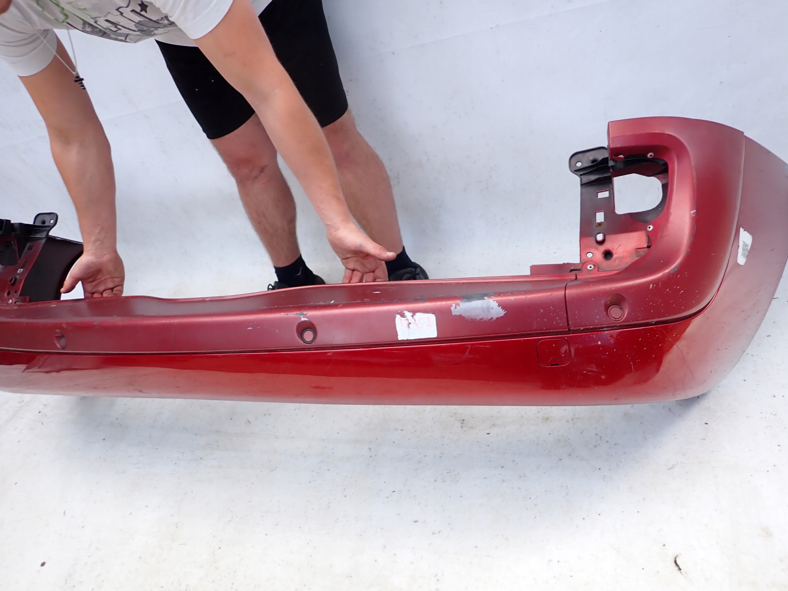 RENAULT ESPACE GRAND IV 02- bumper rear part rear PDC