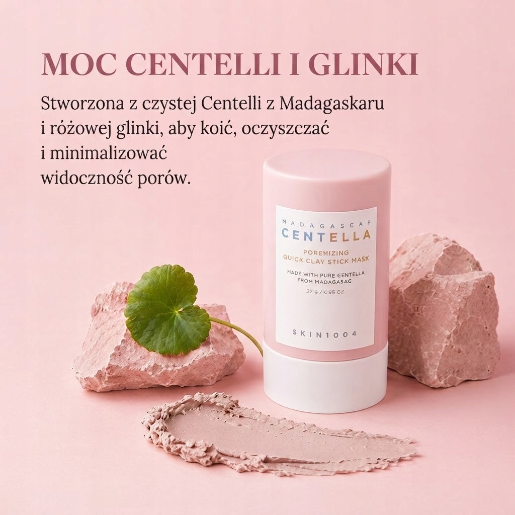 SKIN1004 Korejská maska v tyčince s jílem pupečník asijský vegan 27 g