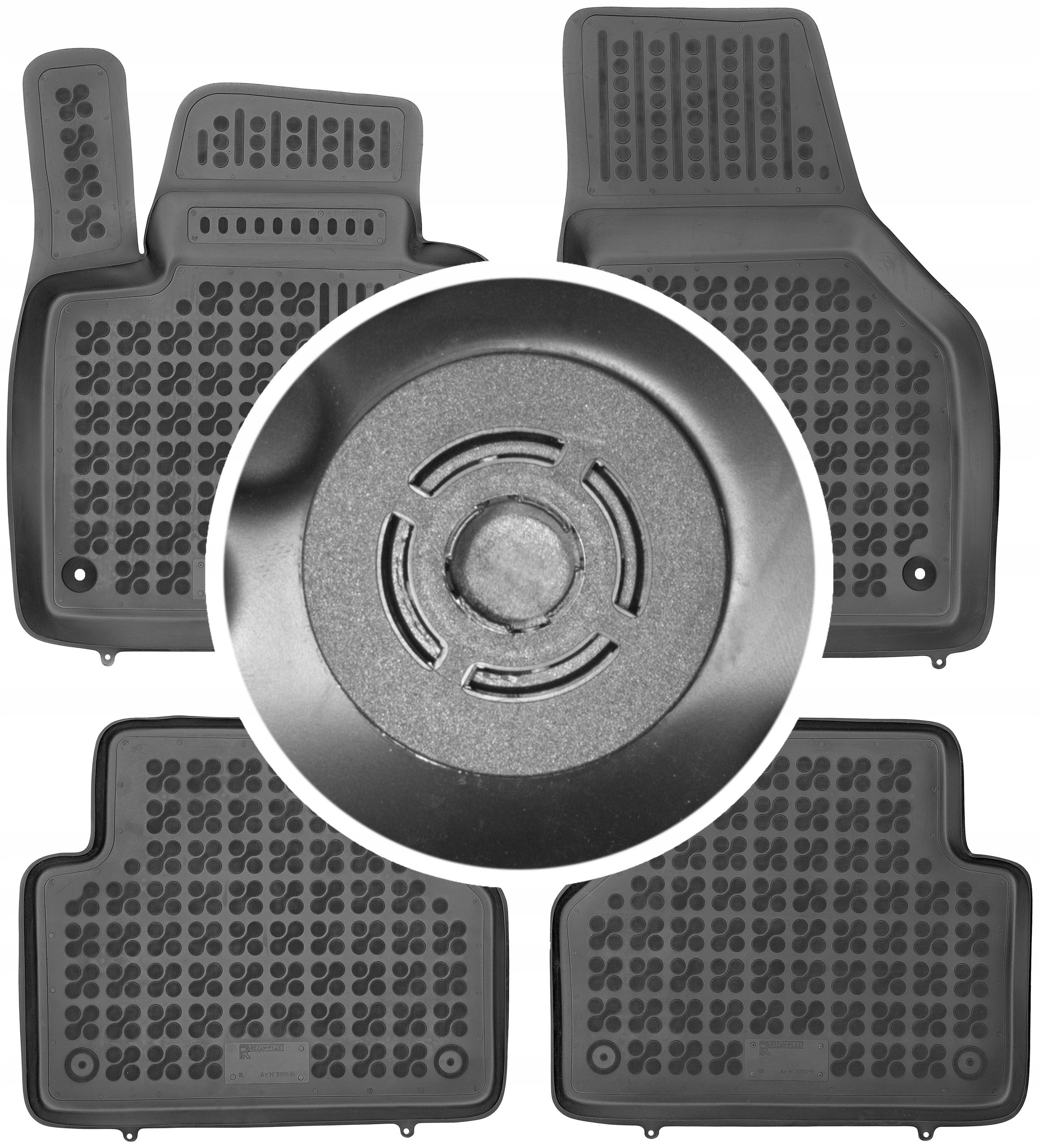 

Audi Q3 I 2011-2018 Wycieraczki gumowe