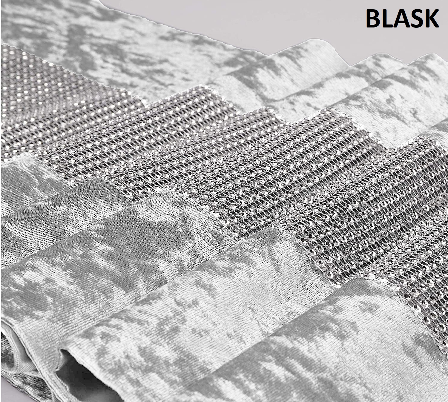 BIEŻNIK GRUBY CYRKONIE VELVET 40x120 WELWET WELUR Szerokość produktu 40 cm