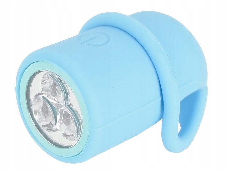 

Lampka Rowerowa Silikonowa Energooszczędna 3 Diody