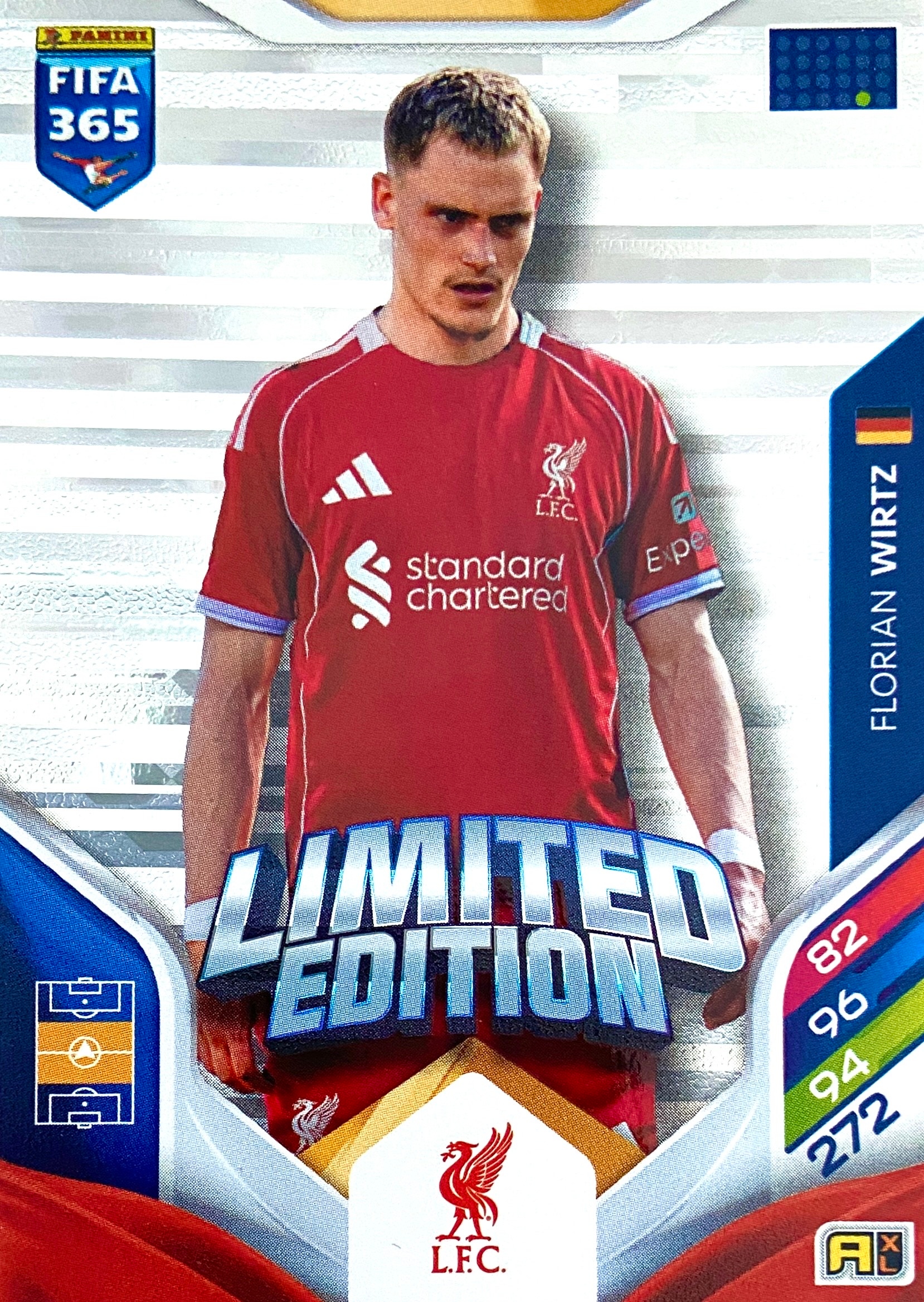 Panini Fifa 365 2026 Limited Florian Wirtz Liverpool