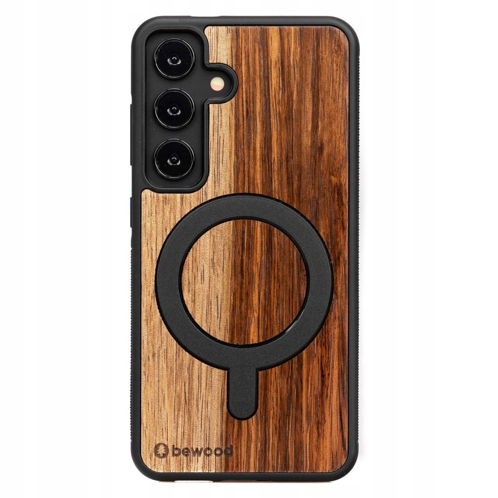 Dřevěné Pouzdro Bewood pro Samsung Galaxy S25 Mango s MagSafe
