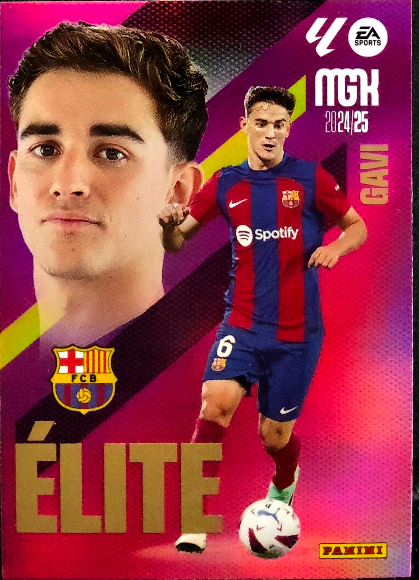 Panini Megacracks 2024-2025 Elite 4 Gavi Fc Barcelona