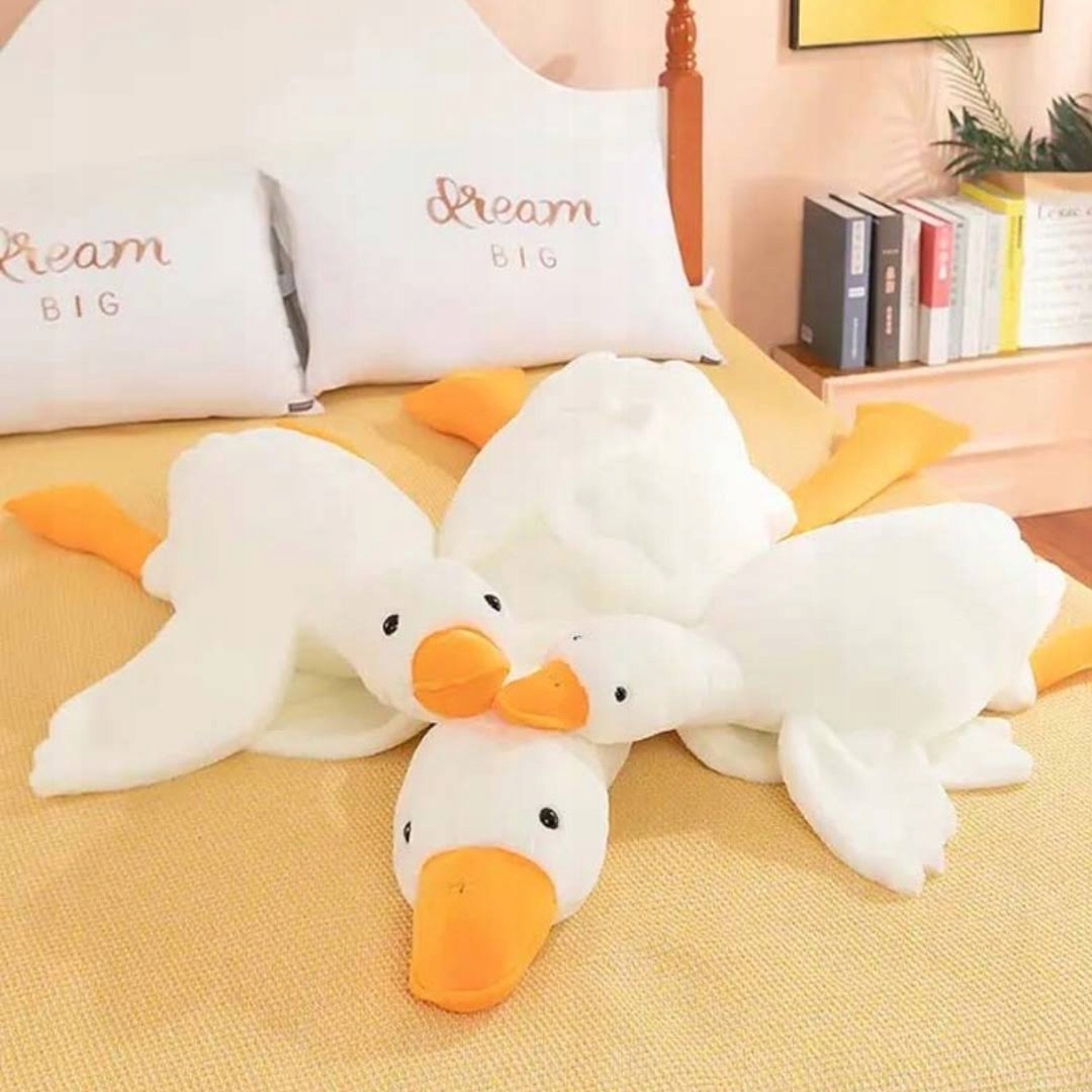 GĘŚ PLUSZOWA PIPA MASKOTKA PLUSZAK PRZYTULANKA ZABAWKA PODUSZKA 130CM DUŻA Rodzaj ptak