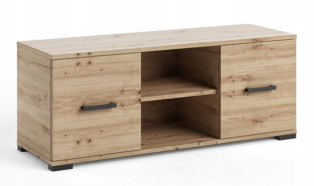 Szafka RTV FABIO 120 cm ARTISAN z półką