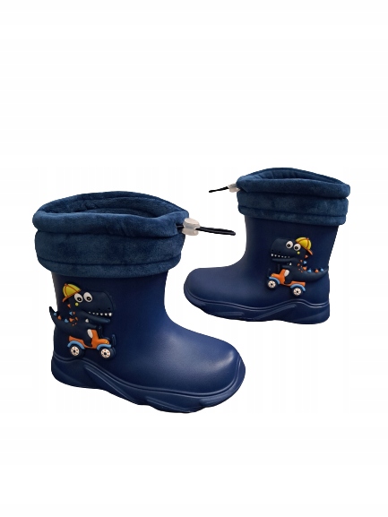 KALOSZE DZIECIĘCE J369 GRANAT ROZM. 29 Rozmiar (new) 29