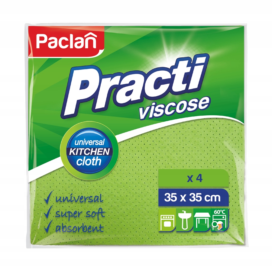 

Paclan Ścierki Practi viscose uniwersalne 4 szt.