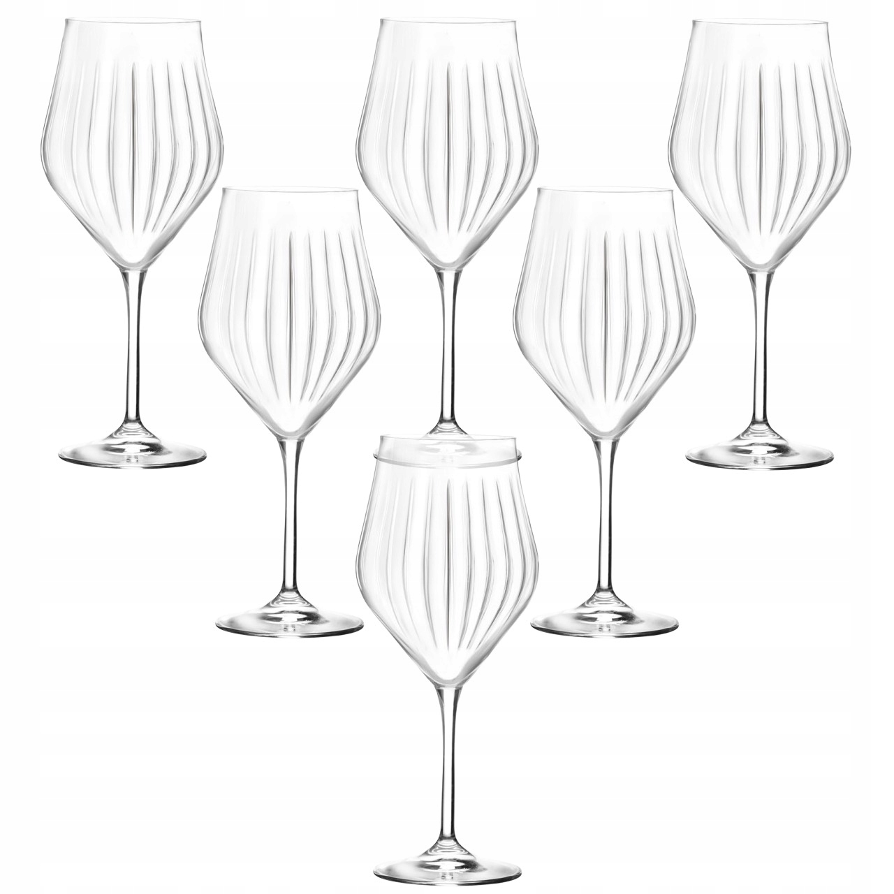 Křišťálové Skleničky na víno 6 kusů 650 ml Rcr Timeless