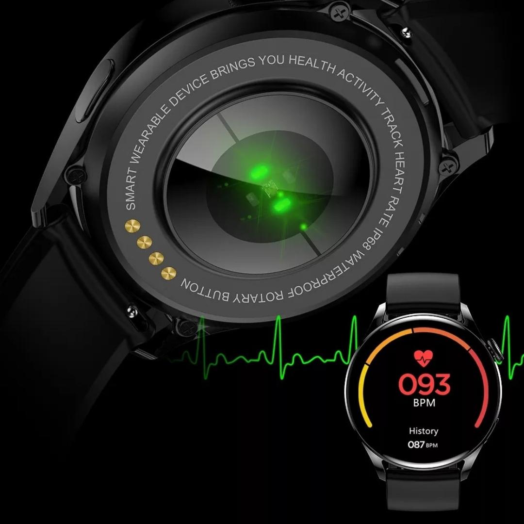 SMARTWATCH ZEGAREK ROZMOWY EKG 2 PASKI + GRATISY Lokalizator GPS nie