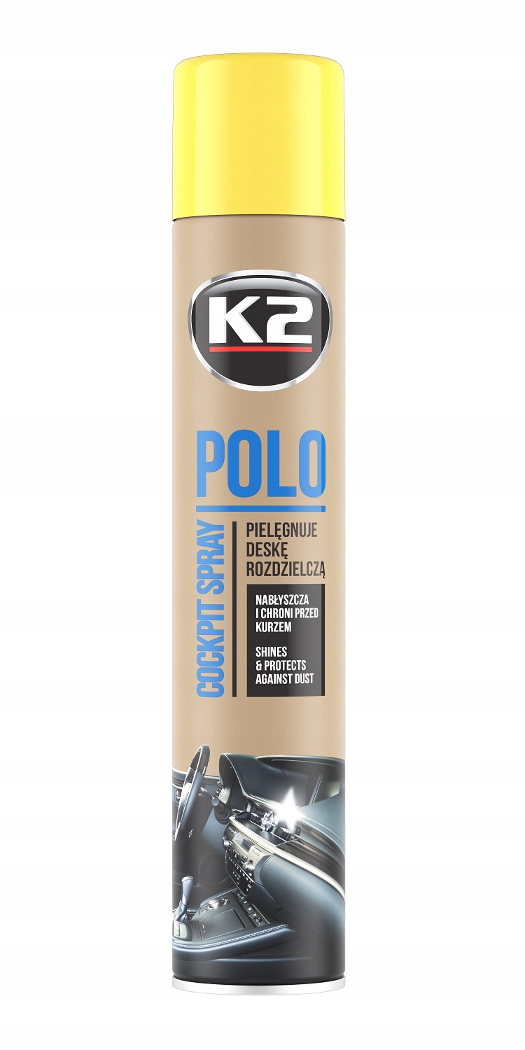 

K2 Polo Cockpit Do Kokpitu Plak Cytryna 750ml