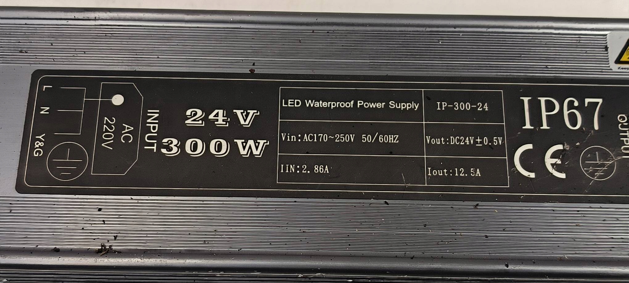 modulo ZASILACZ IP-300-24 MAN
