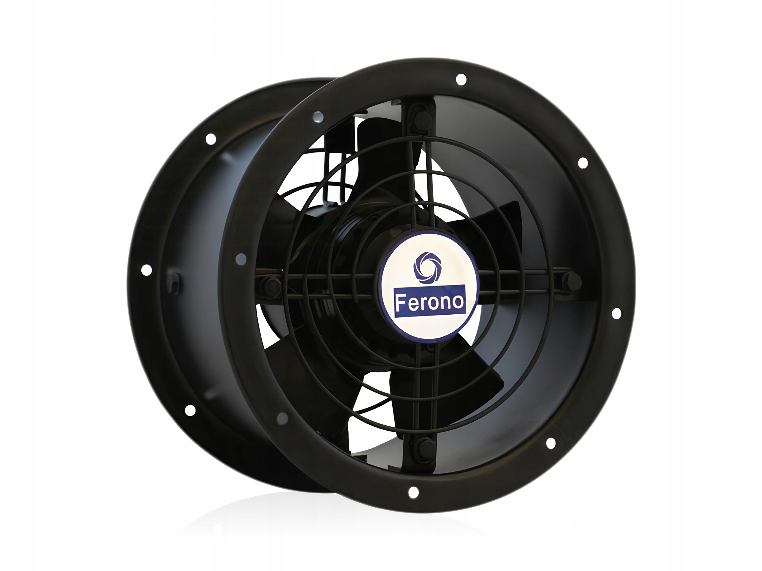 Kanálový ventilátor 1050 m³/h priemyselný Vodotesný IP55 osový 200 mm