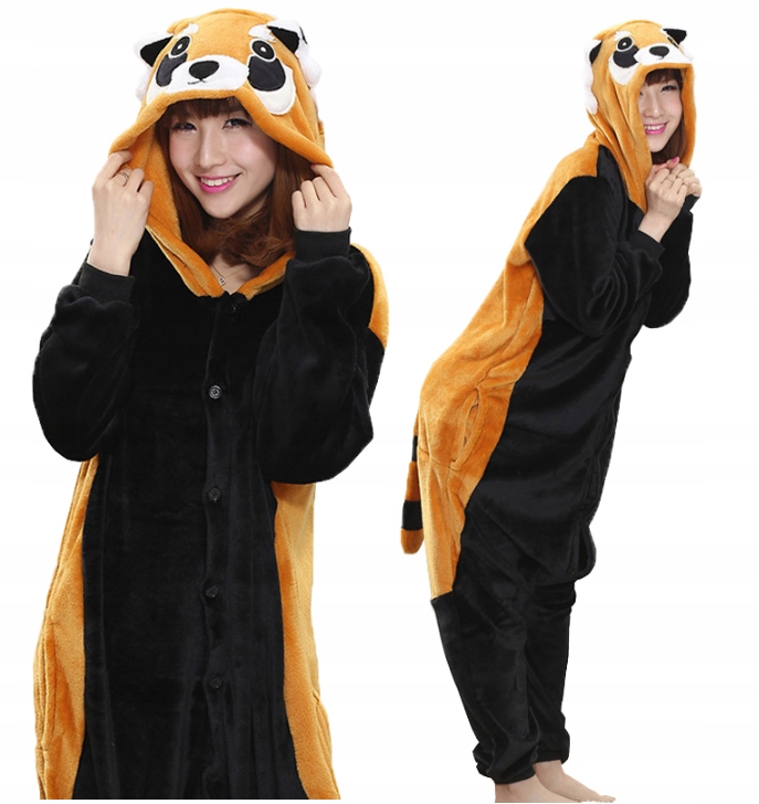 

Kombinezon, onesie, piżama, Czerwona Panda rozm XL
