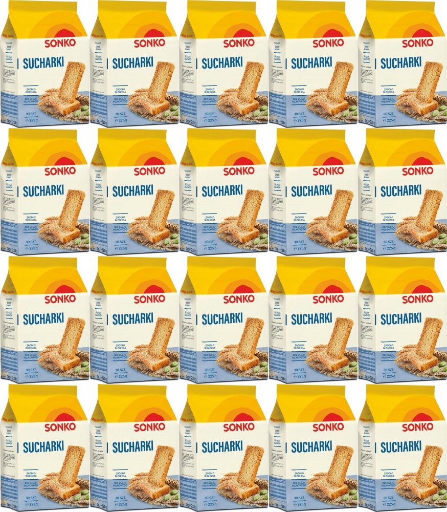 Sonko Sucharki 225 g x20