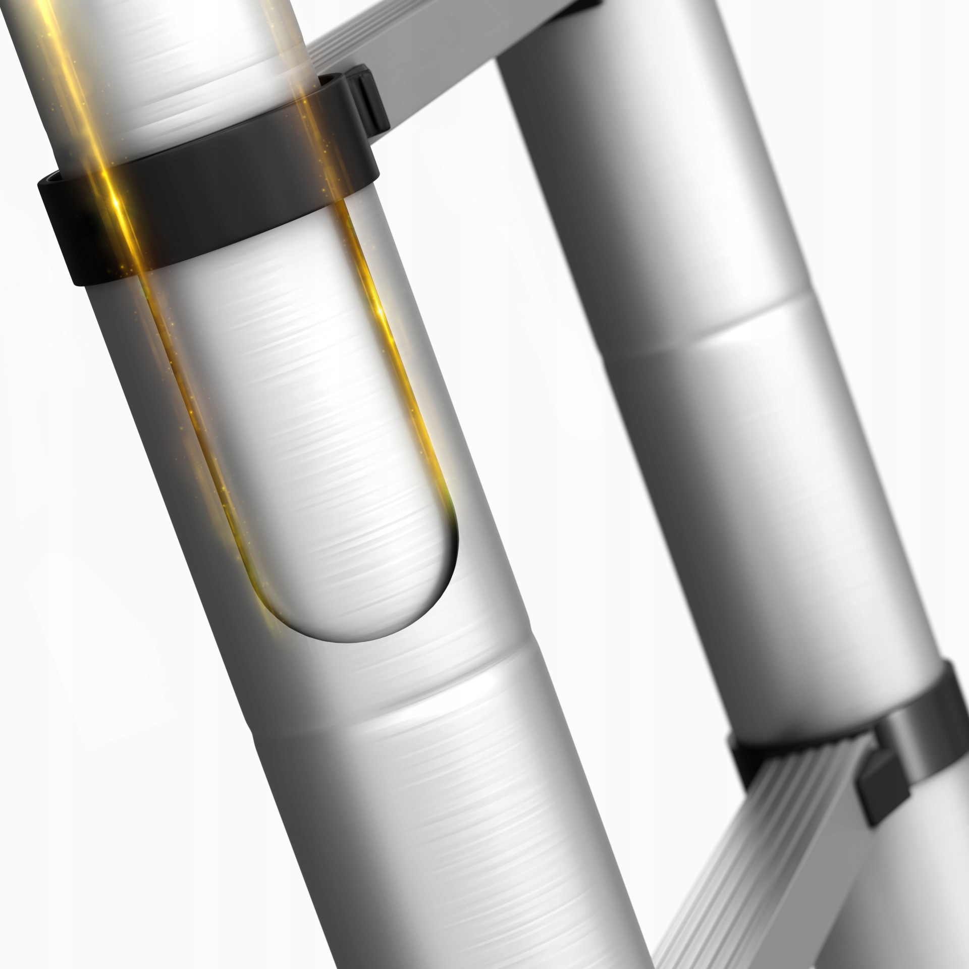 DRABINA TELESKOPOWA ALUMINIOWA PRZYSTAWNA SKŁADANA 2,6M 9 SZCZEBLI TOOLBEST Wysokość robocza 2.6 m