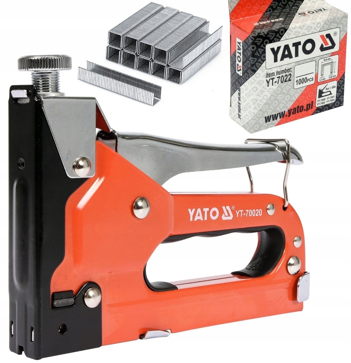 

Yato Zszywacz Taker Tapicerski +zszywki 6MM 1000sz