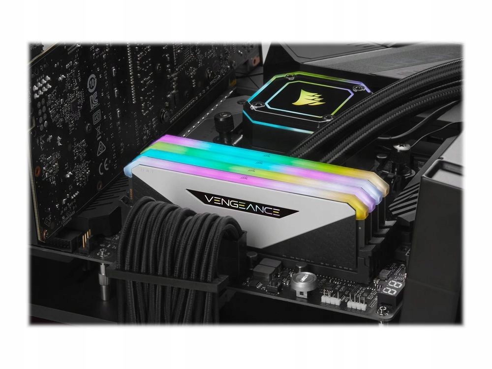 Corsair Vengeance Rgb Rt 16GB (2x8GB) DDR4 3200 MHz CL16 CMN16GX4M2Z3200C16