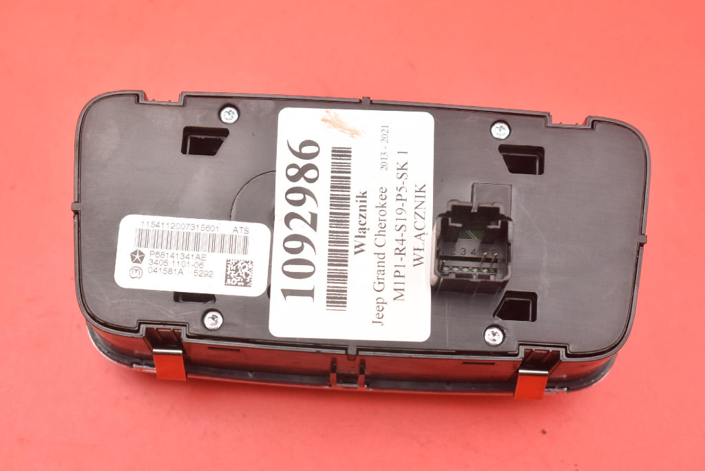 PANEL switch transmission P68141341AE JEEP GRAND CHEROKEE IV WK2 LIFT 13-21