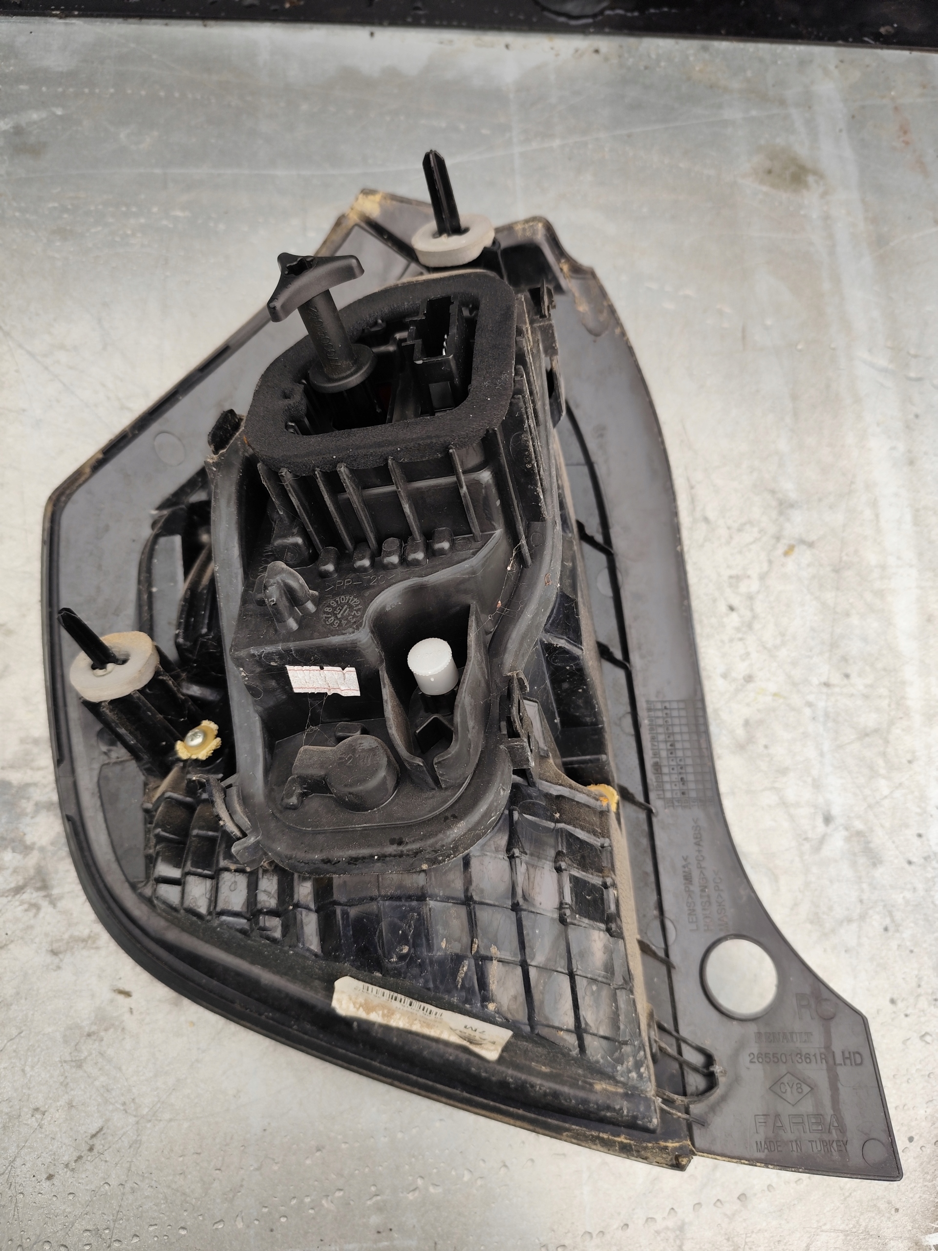 RENAULT TWINGO III light rear part rear right left