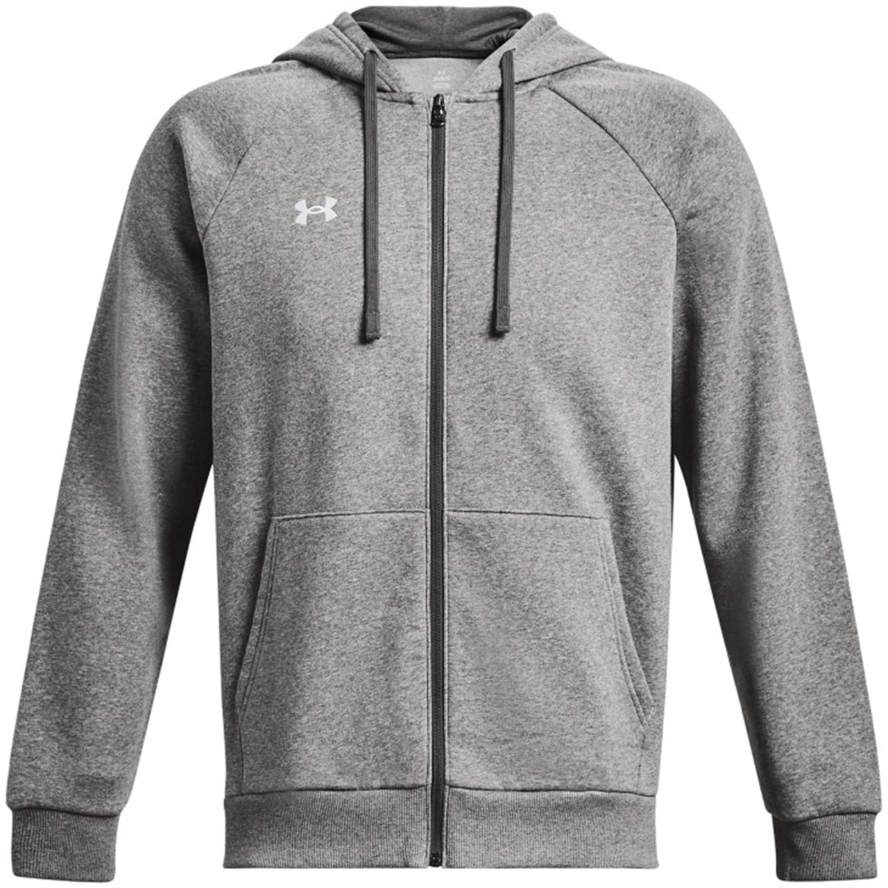Pánská mikina Under Armour Rival Fleece Fz Hoodie šedá vel. S