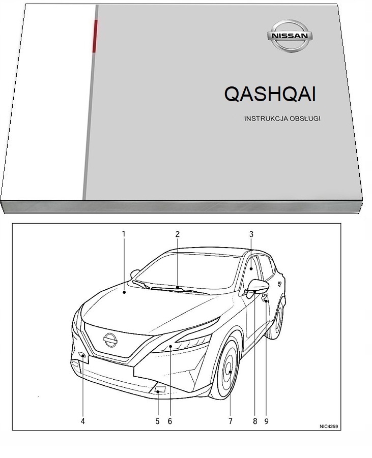 NISSAN QASHQAI POLSKA INSTRUKCJA OBSŁUGI 2021- J12