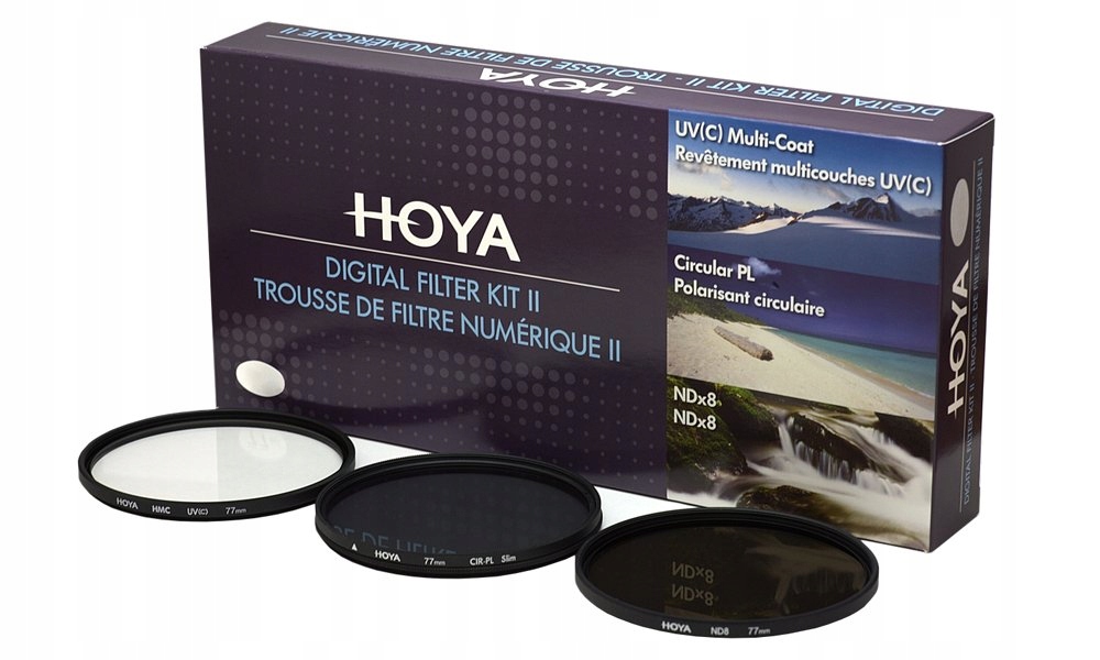 ZESTAW FILTRÓW CYFROWYCH HOYA (67 MM) ND (NDX8)/HMC-C